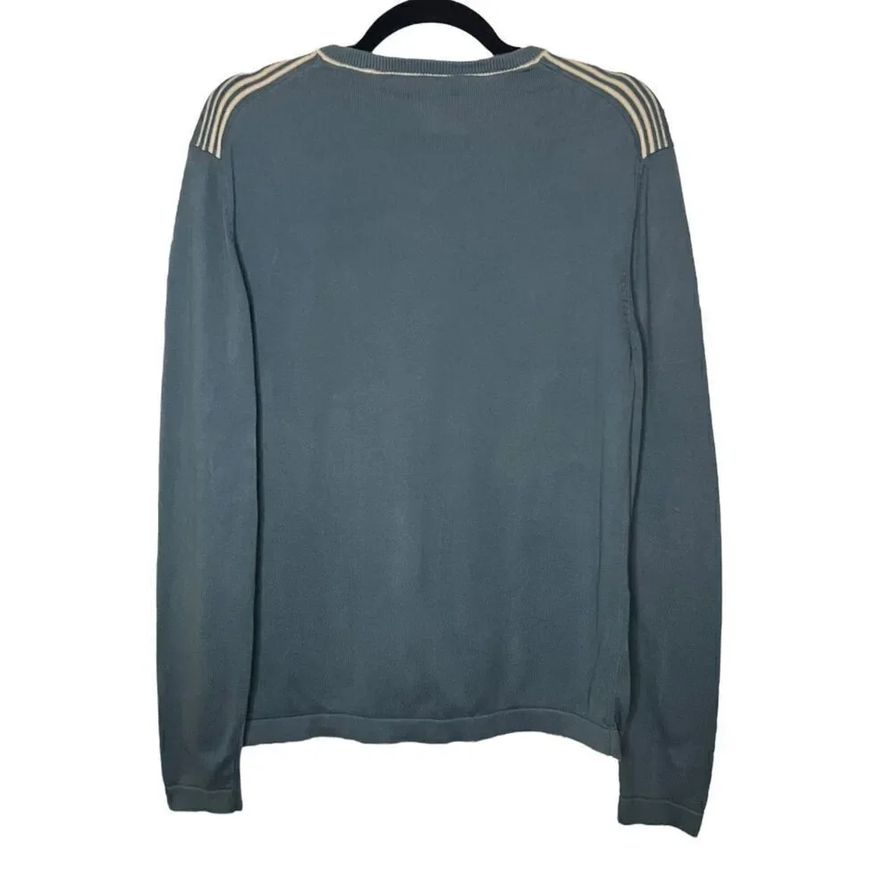 Banana Republic Men’s Medium V-Neck Sweater Knit Cotton Preppy Office‎